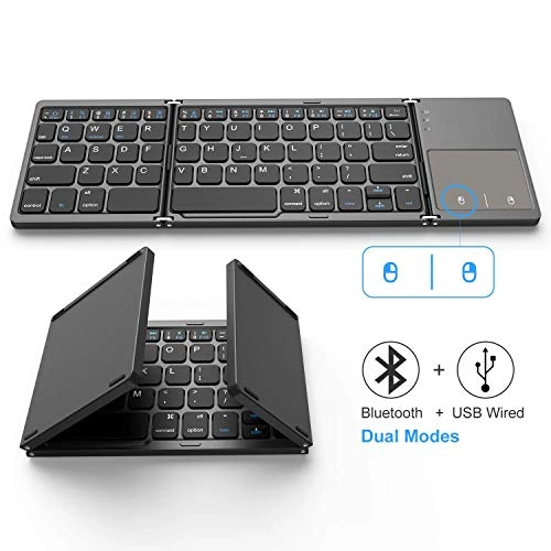 Akzun Trading Foldable Bluetooth Keyboard