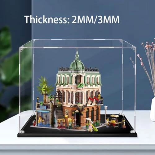 Display Case for LEGO 10297 Boutique Hotel - Acrylic