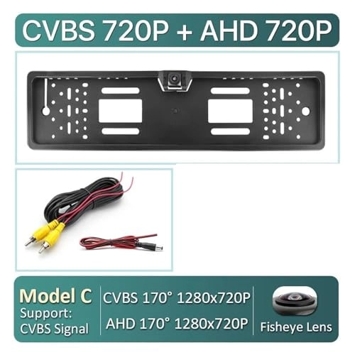 Reversing Camera - RCA interface PAL 512(H)X582(V); NTSC 512(H)X492(V)