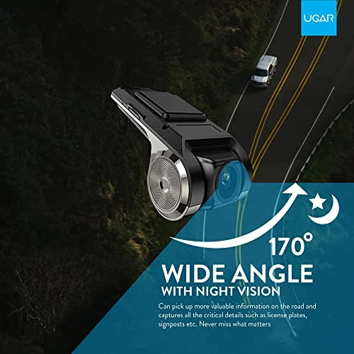 UGAR UD2 Car DVR Camera Driving Recorder Video Recorder Compatible with Android Head Units