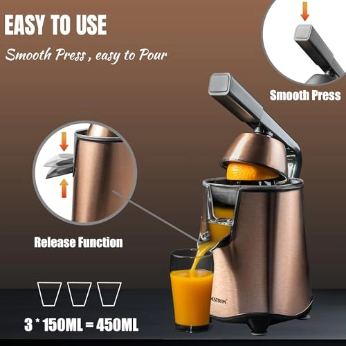 Electric juicer - 600 watts 500 Milliliters