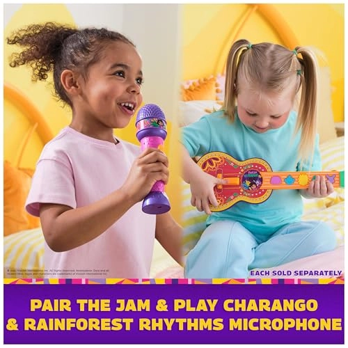 Dora Rainforest Rhythm Microphone - 3 years+