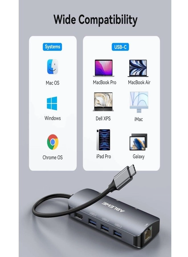 USB C Hub - USB 3.0 4K@60Hz