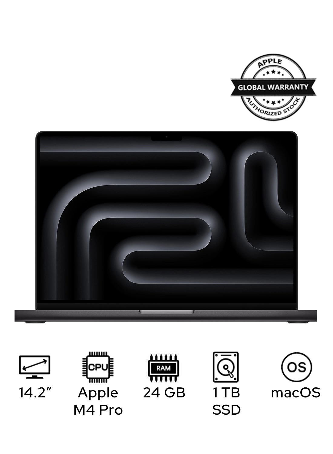 Macbook Pro MX2J3ZS/A 2024 - 14.2'' M4 24GB 1TB SSD