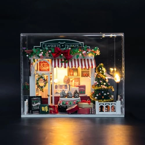 Miniature Wooden Dollhouse Furniture Kit - Creative Room 1:24