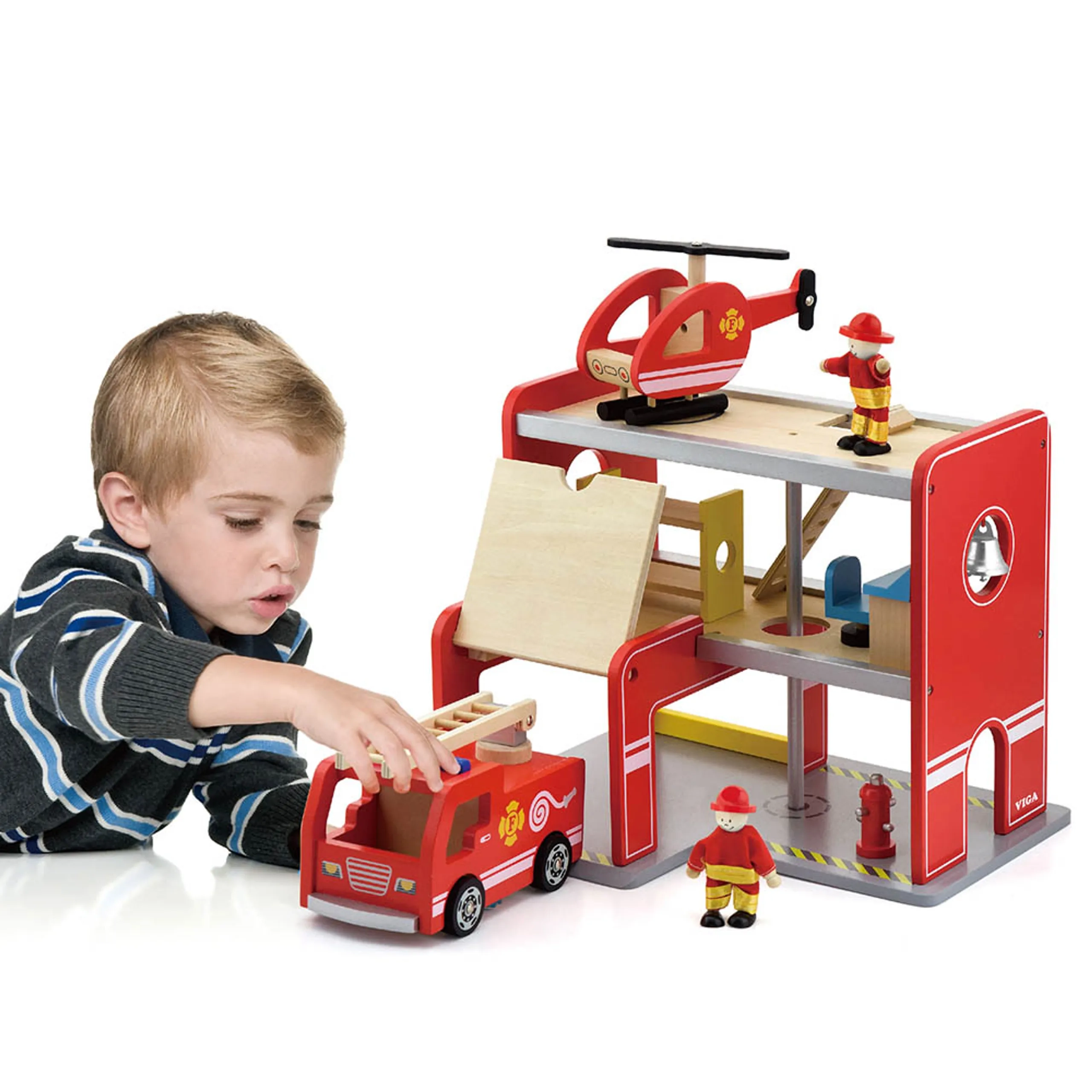 Wooden Fire Station