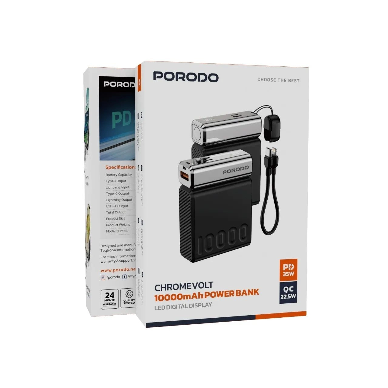 Chrome Volt - 10000mAh 15W