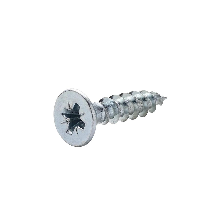 Zinc-Plated Carbon Steel Wood Screw Pack 4.5mm 20mm