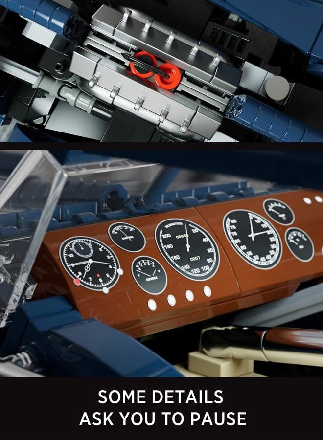 Atlantic Sports Car - 1:14 brick-built