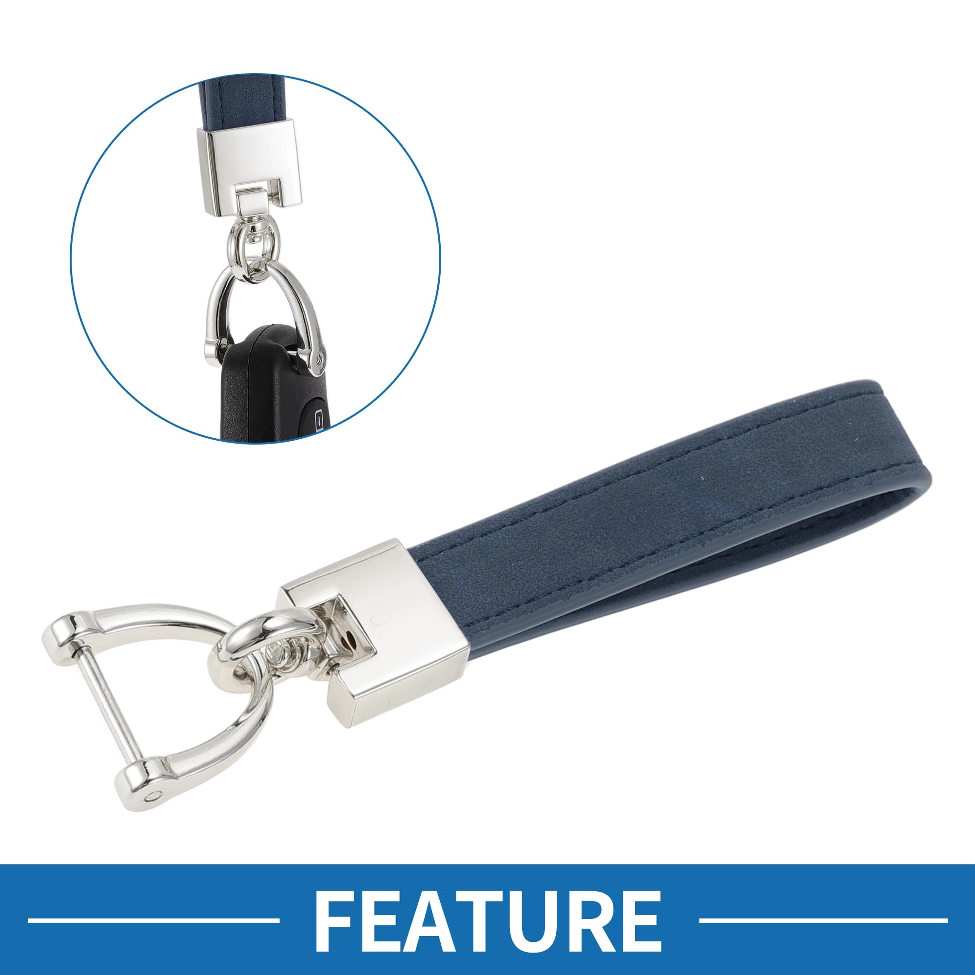 Car Keychain - Deep Blue Universal