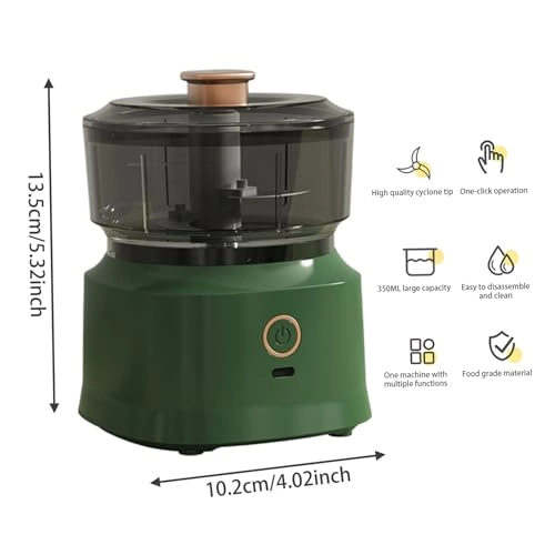 Mini Electric Chopper - 350ml USB Rechargeable