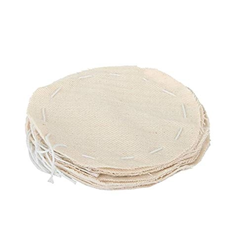 Coffee Syphon Cloth Replacement Filter - 10 pcs 4.1''/10.5cm Cotton