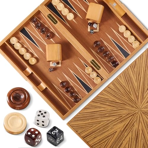 Backgammon - Wooden Folding