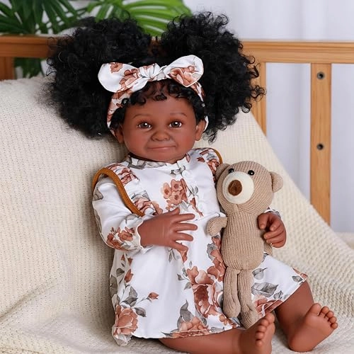 Bemi Reborn Baby Doll - 20 Inch Soft Cloth Body Ages 3+