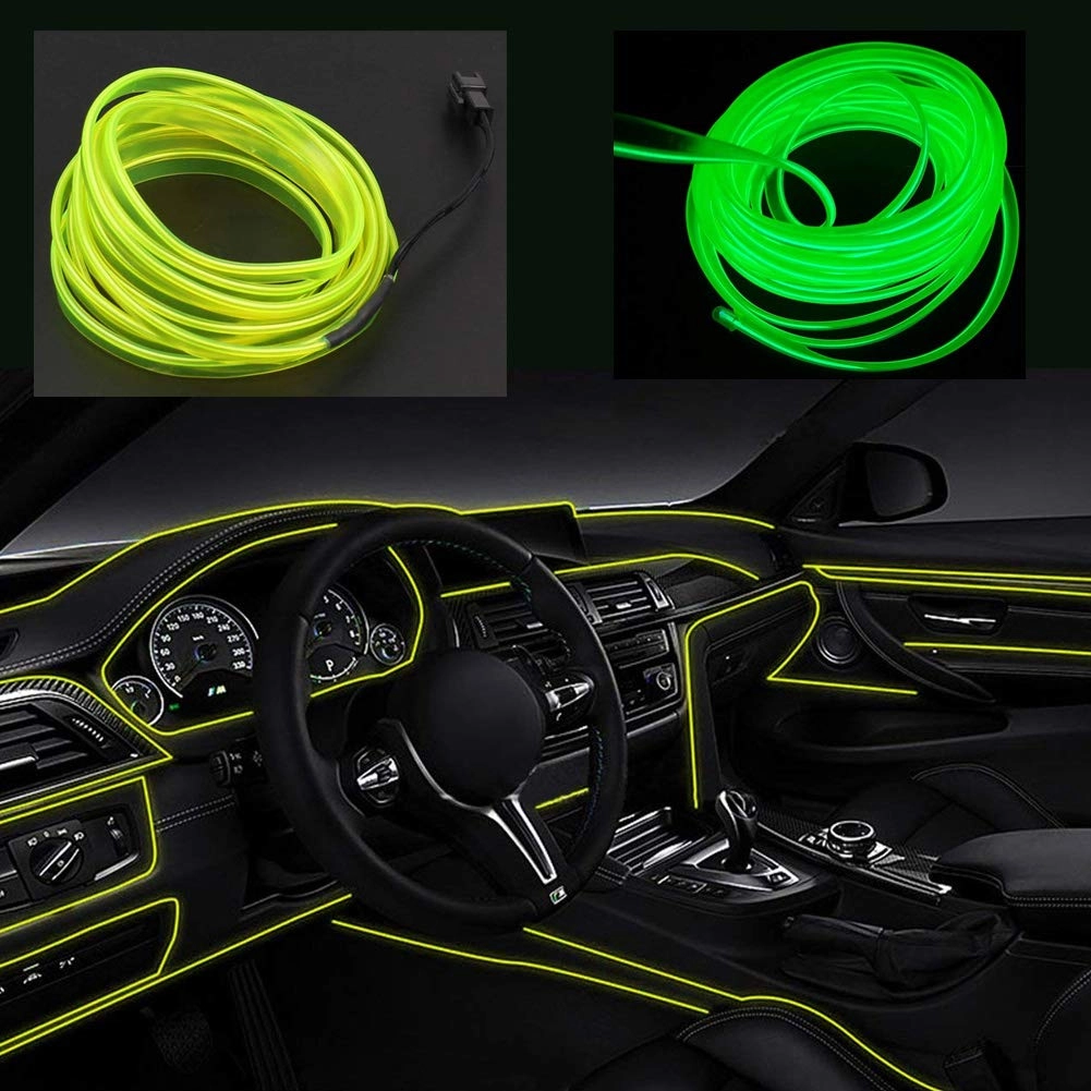 SJS Car Atmosphere Light El Wire - 5m/16ft
