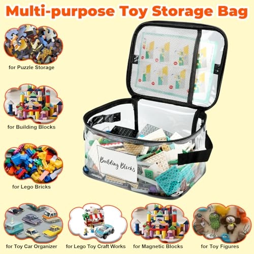Toy Storage Organizer Bag - Polyvinyl Chloride (PVC)