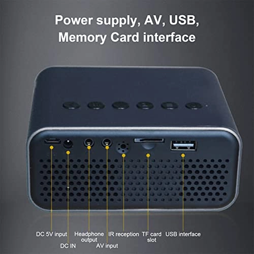 Mini Video Projector - 40±3 ANSI Luminous Flux 480x360 pixels