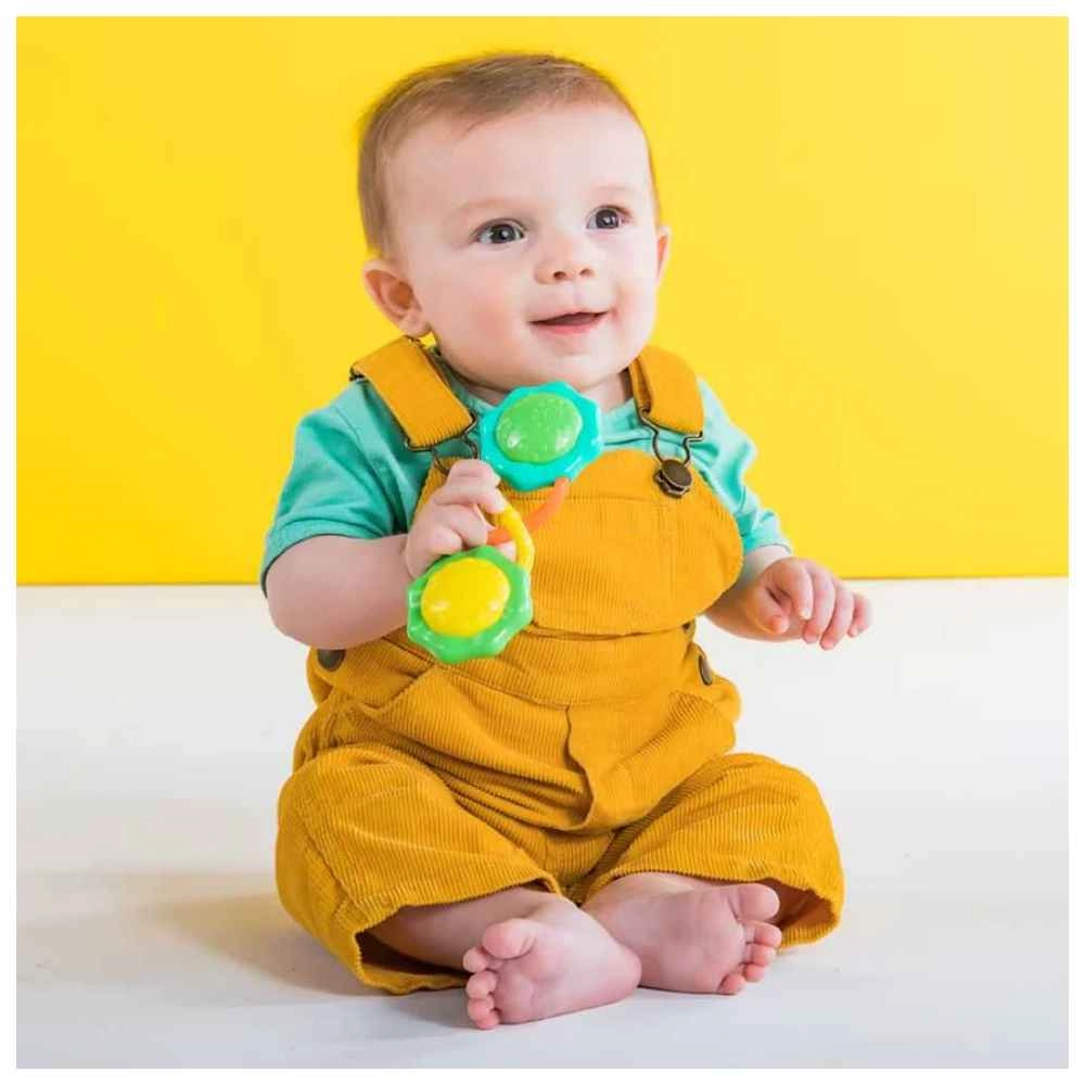 Rattle & Shake Barbell Toy - 3 months