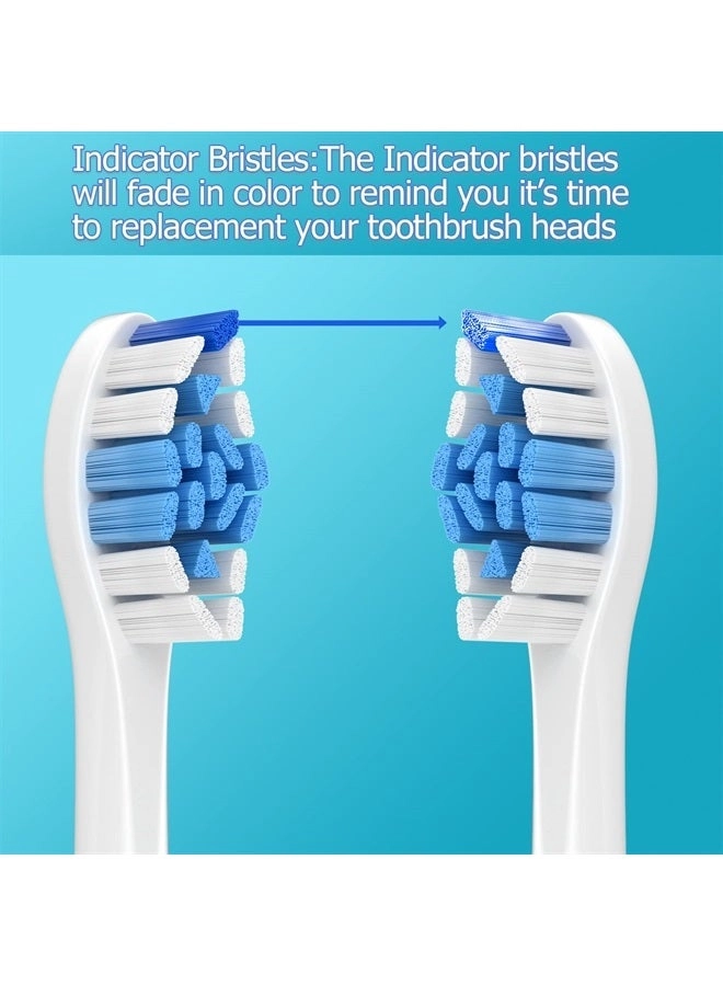 Replacement Brush Head - 16 Count Compatible with Philips Sonicare 4100 5100 6100 9900 C2 W3