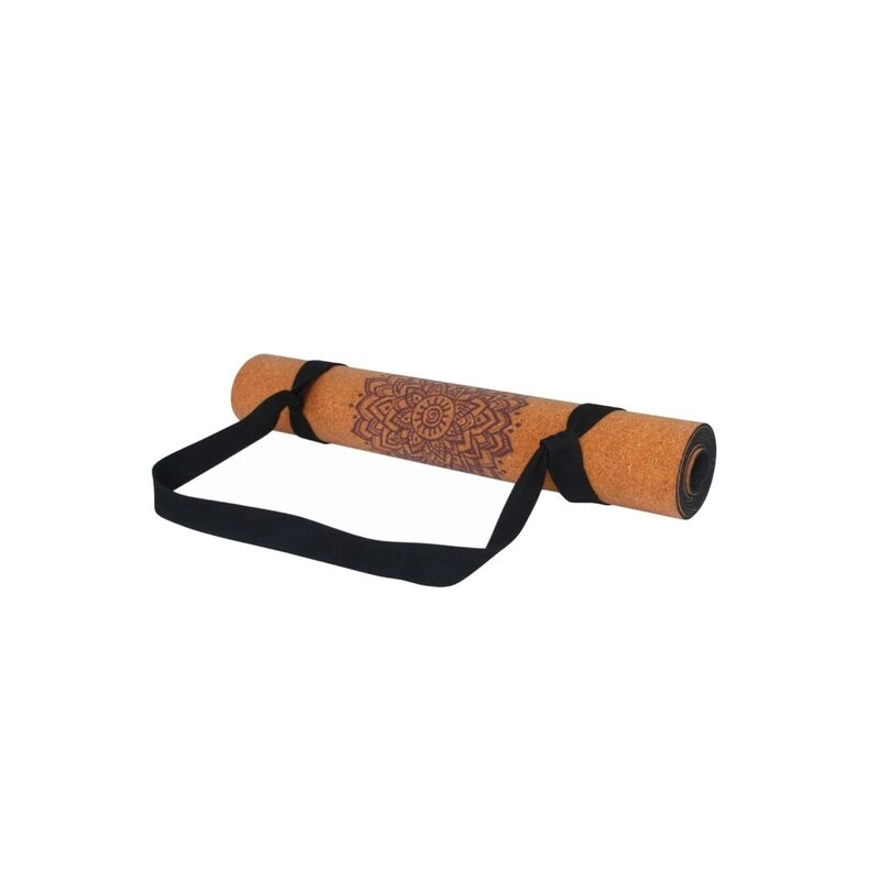 Ahimsa Aum Cork Yoga Mat - Premium cork and Natural Tree Rubber 3mm