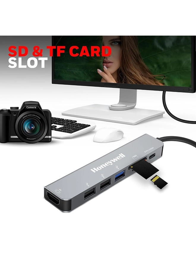 7In1 Typec Docking Station - Type C Laptop PC MacBook Thunderbolt 3