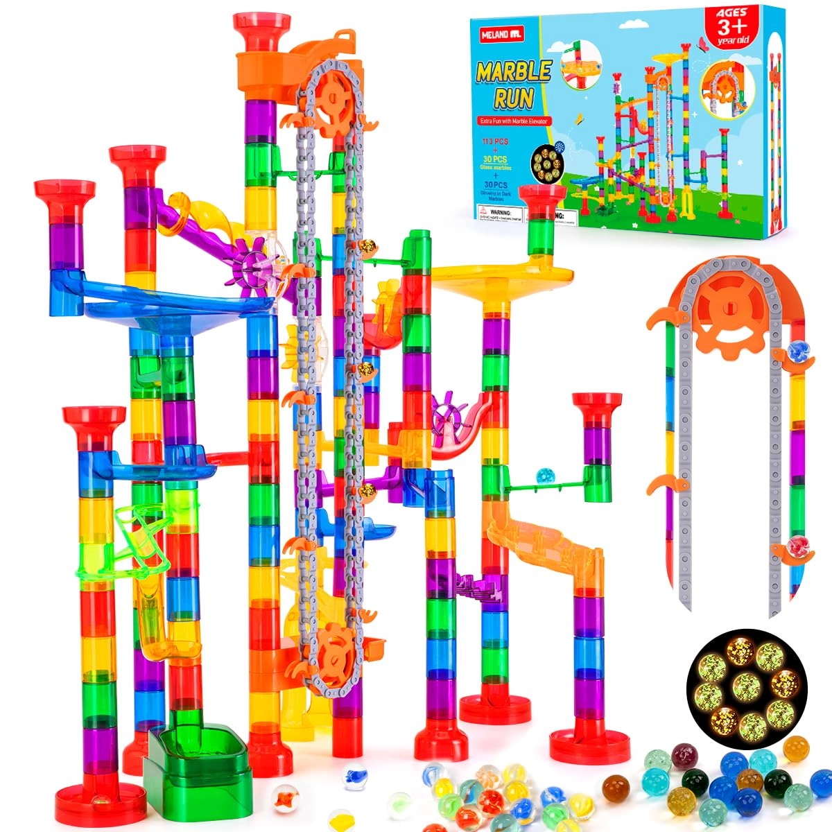 Meland Marble Run - 247 pcs