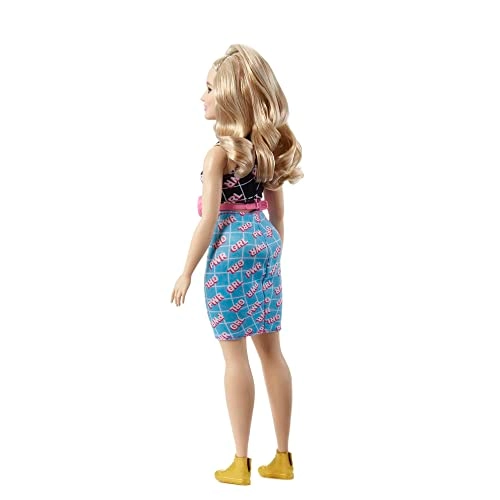 Barbie Fashionistas - Curvy Blonde Girl Power Outfit Ages 3+