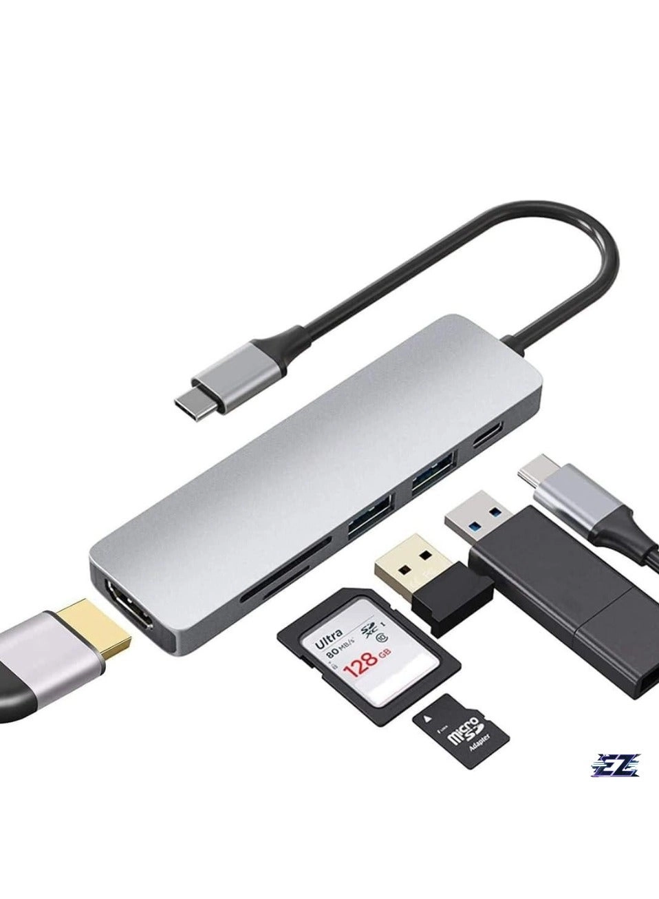 USB C Hub - USB 3.0 4K
