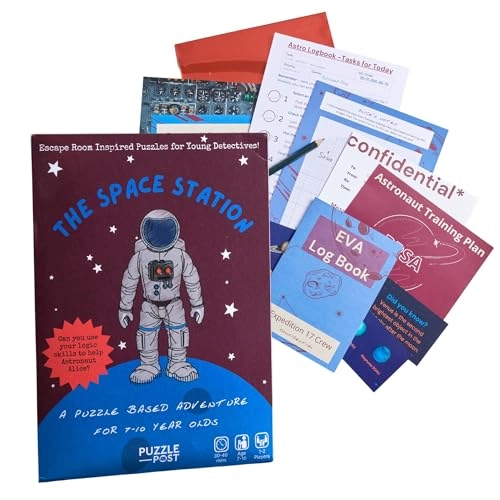 Childrens Escape Room In An Envelope - The Space Station