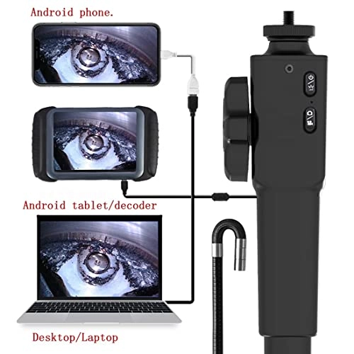 Articulating Borescope - 8.5mm 1080P 4.3" IPS