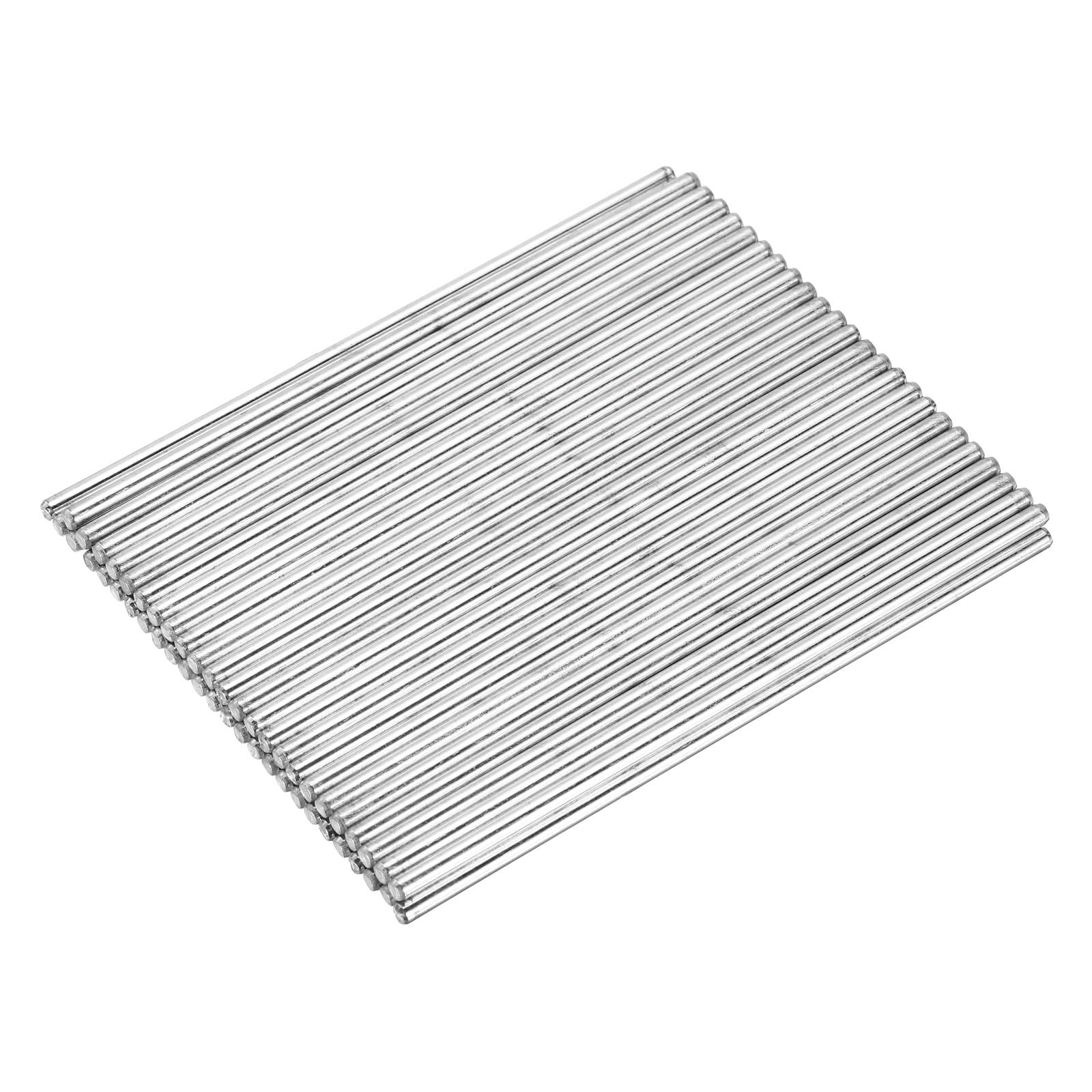 SourcingMap Round Rod Axles - 50pcs 3mmx100mm