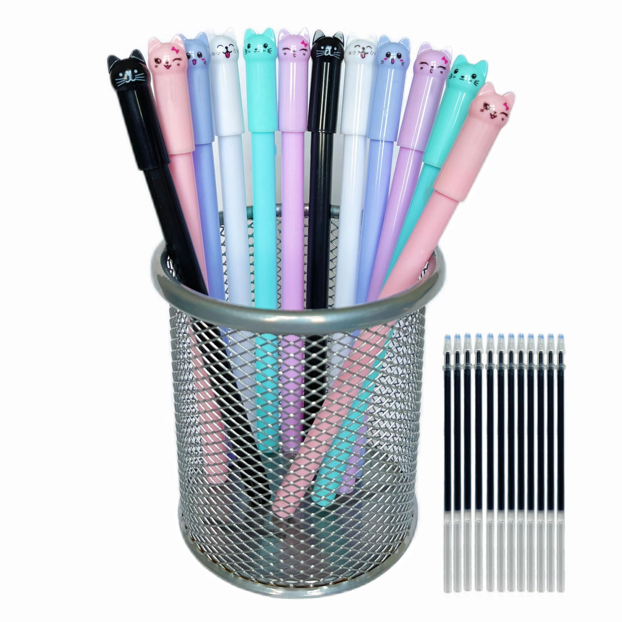 hptzyqy Cat Pens - 12pcs 0.5mm