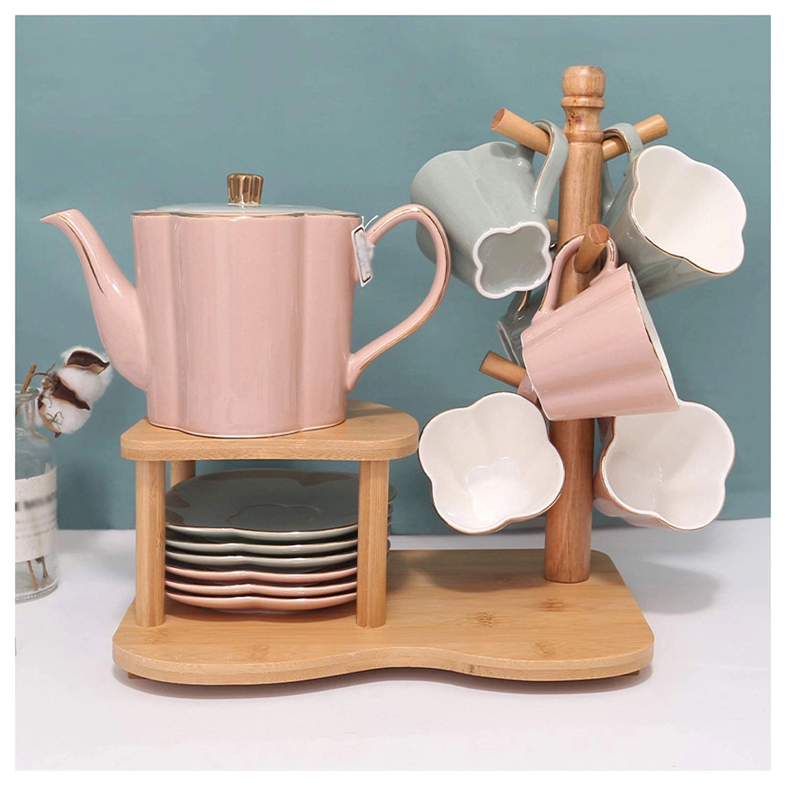 Tea Cup Set - 6 pcs - 120 ml