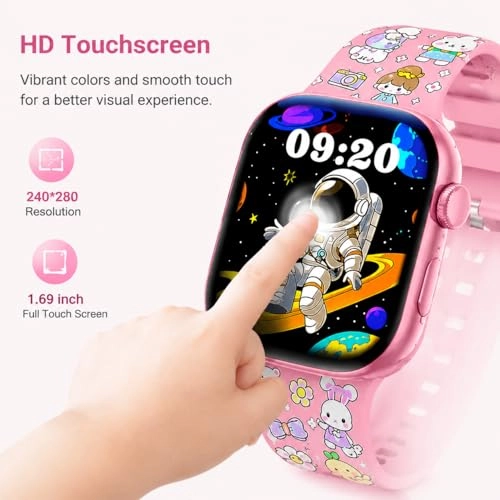 Kids Smart Watch + Wireless Earbuds 45.7mm GPS