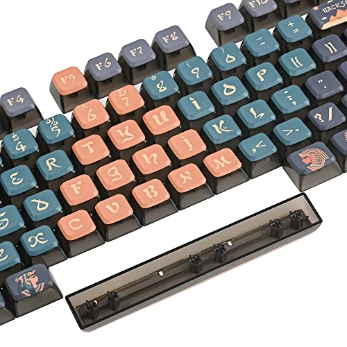Pudding Keycaps - ASA profile 118-key Translucent
