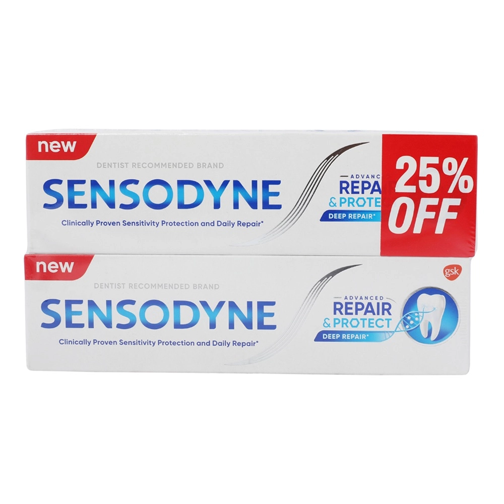 Sensodyne Advanced Repair & Protect Toothpaste 2 x 75ml