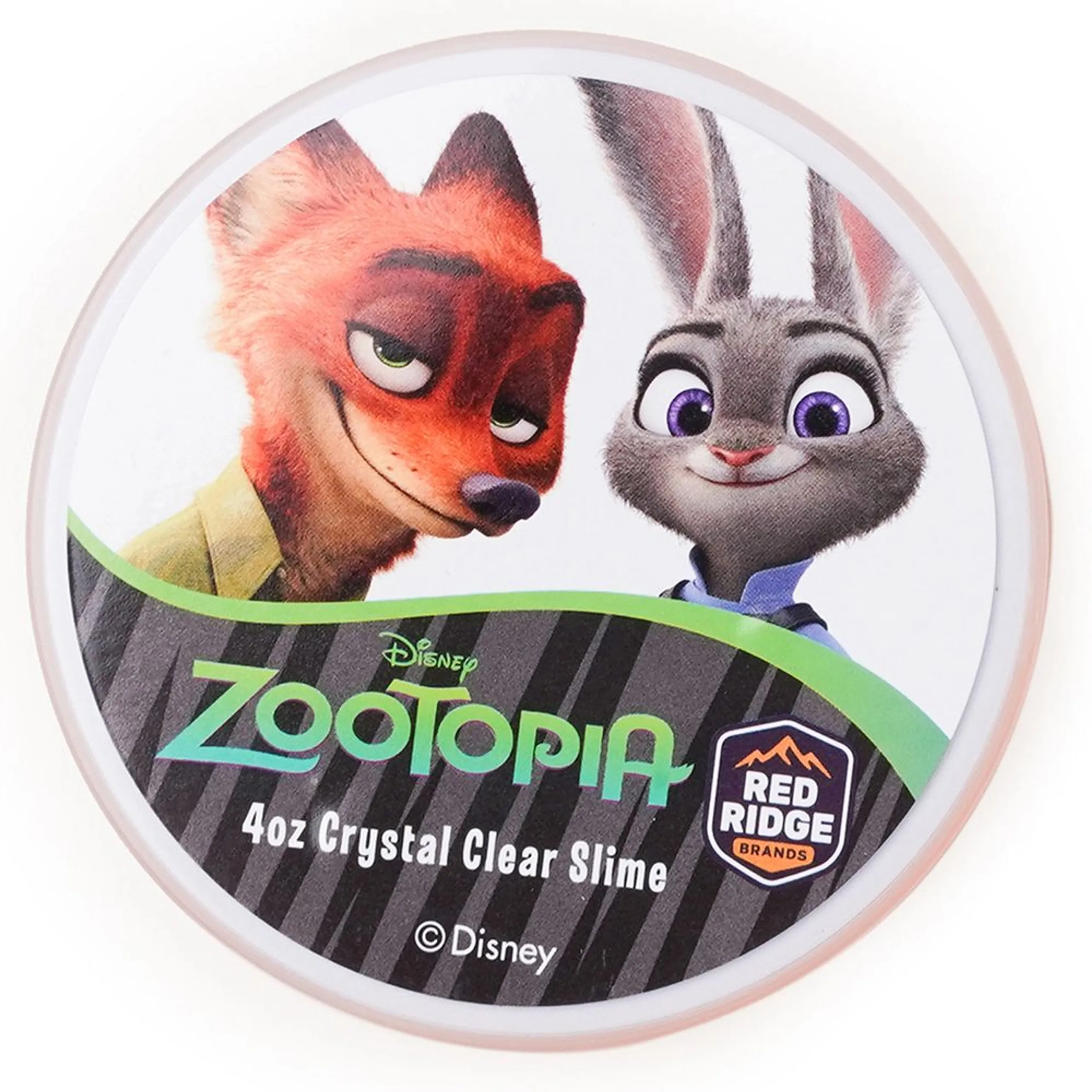 Zootopia Crystal Clear Slime - 3+ years