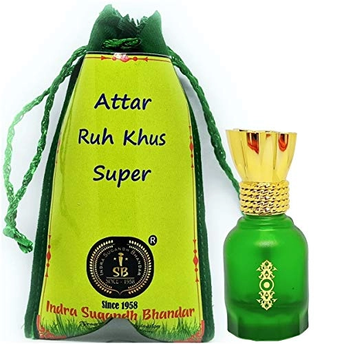 INDRA SUGANDH BHANDAR Attar Ruh Khus - 12ml