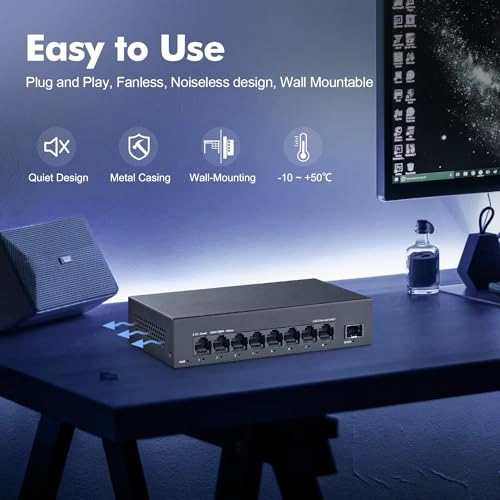 Mini 8x2.5G + 1x10G SFP 8-ports