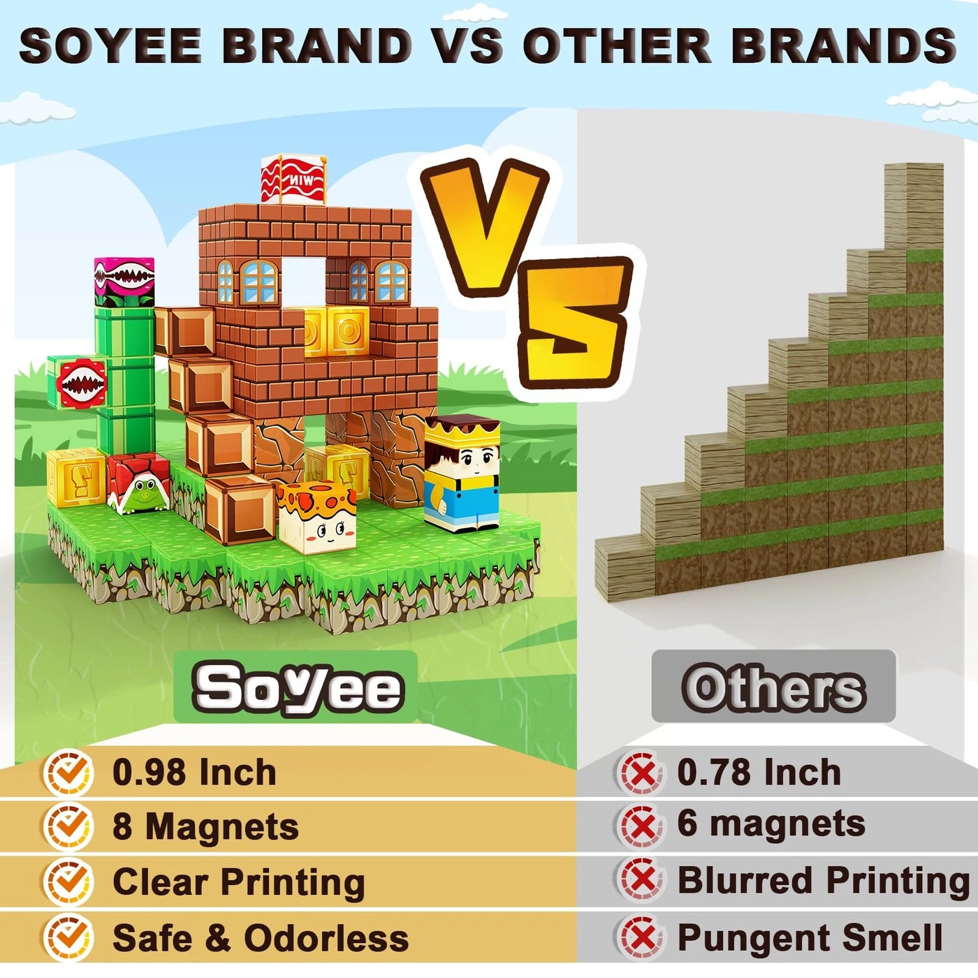 Build Mine Magnet World - Forest