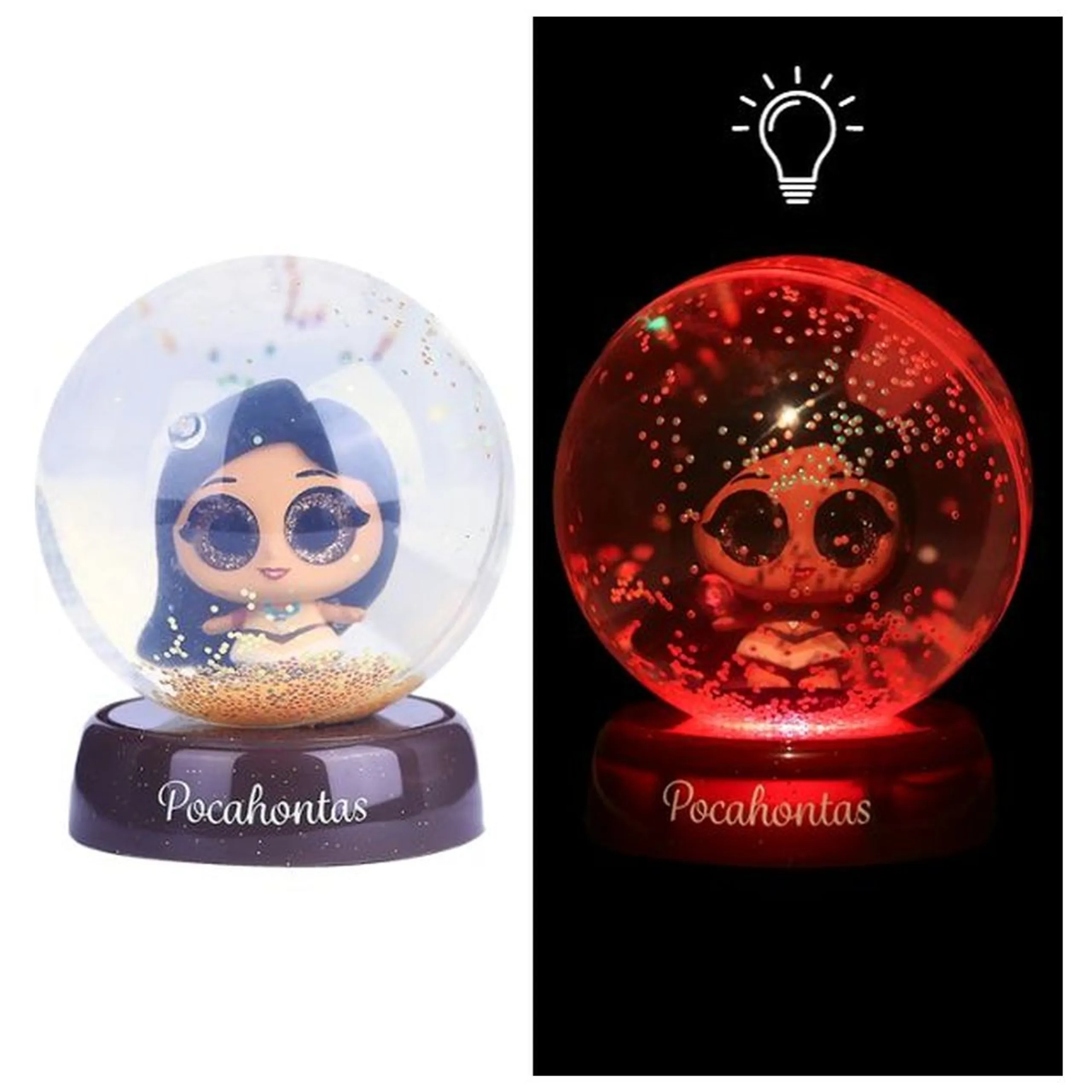 Snow Light-Up Bouncing Balls - Suitable for 3 years & above 6 Pcs