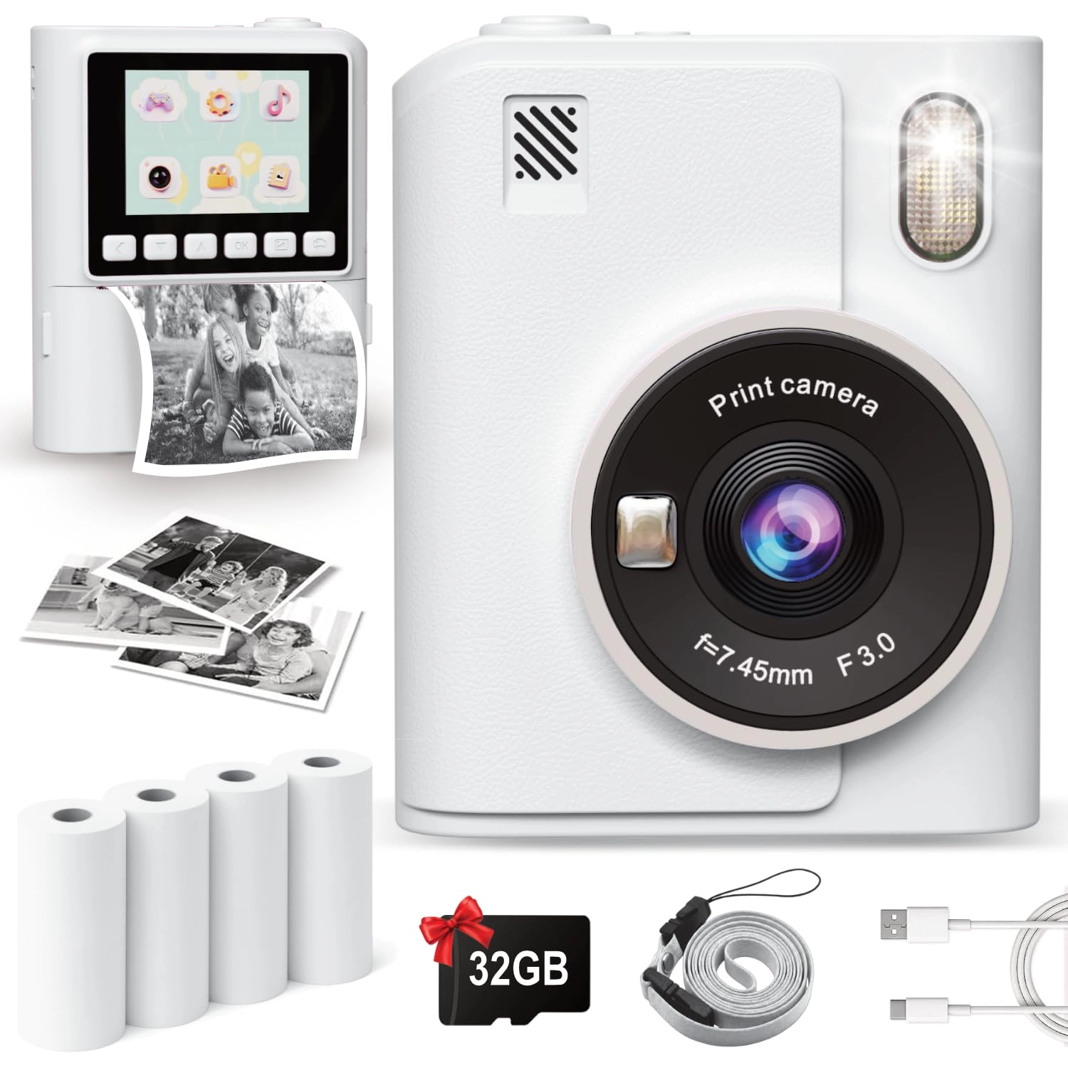 ANBURI Z900-6688 - Instant Print 1080P 32GB