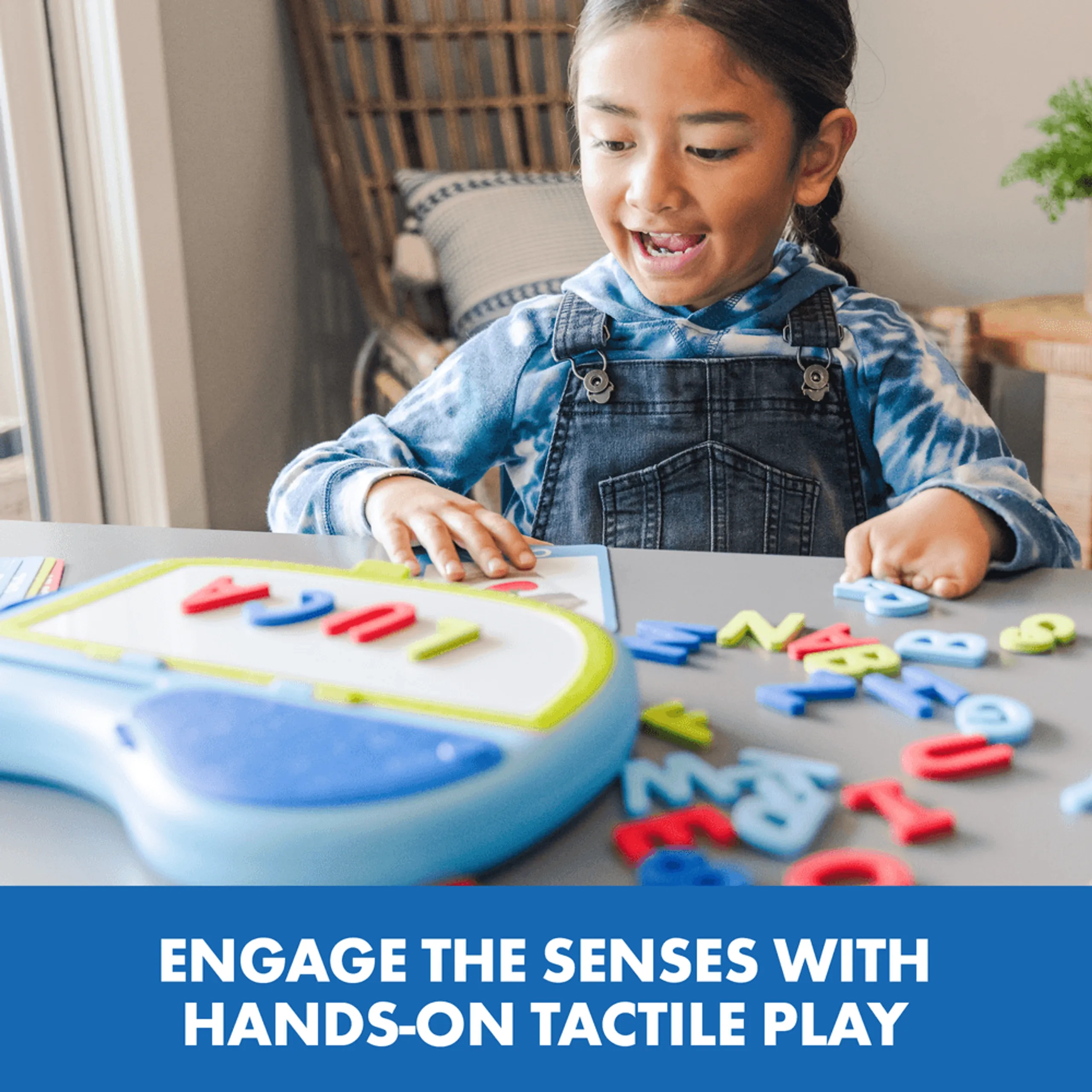 AlphaMagnets Go Spelling Magnetic Tray - Suitable for 4 years & above