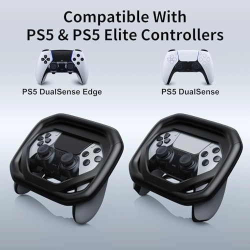 Steering Wheel Racing Wheel - PS5/PS5 Elite Controllers
