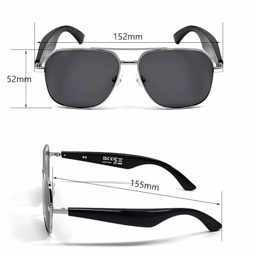 AI Translation Glasses - 134 languages IP65 waterproof Wireless calls