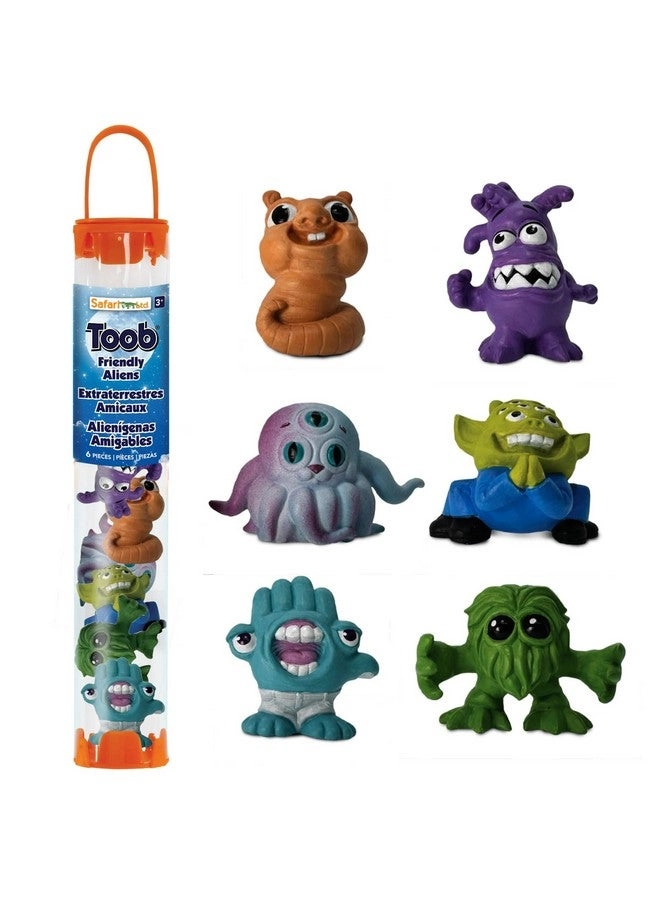 Safari Ltd Friendly Aliens Designer TOOB 6 pcs