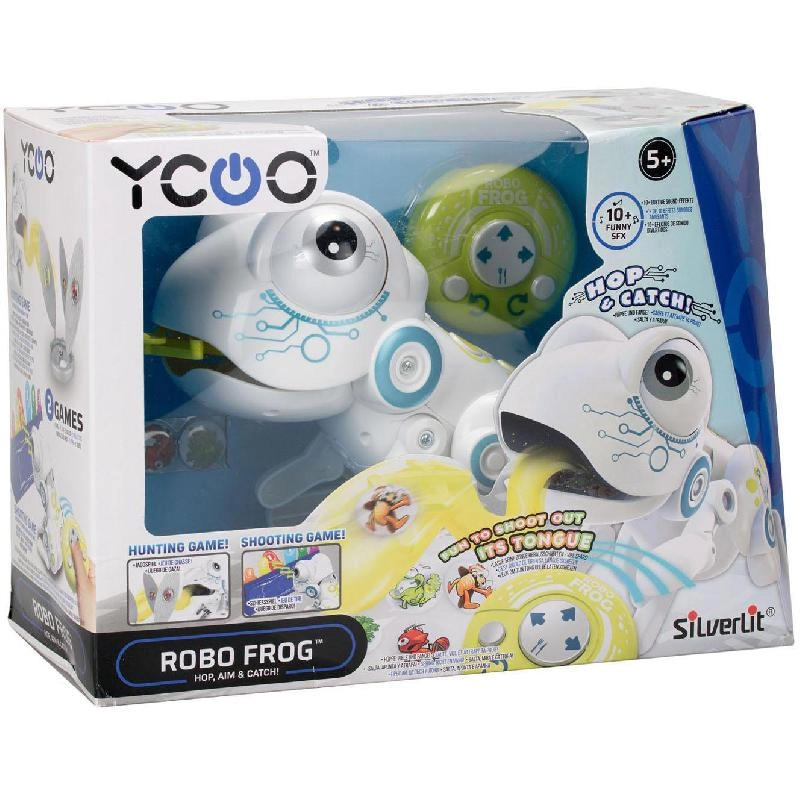 Silverlit Robo Frog - White/Black 3 Years and Above