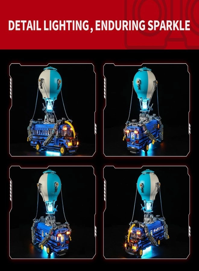 2.0 Light Kit - for Lego-Battle Bus Compatible with Lego Fortnite 77073