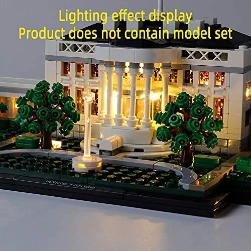 LED Light Kit for LEGO The White House 21054 - 4.5-5V