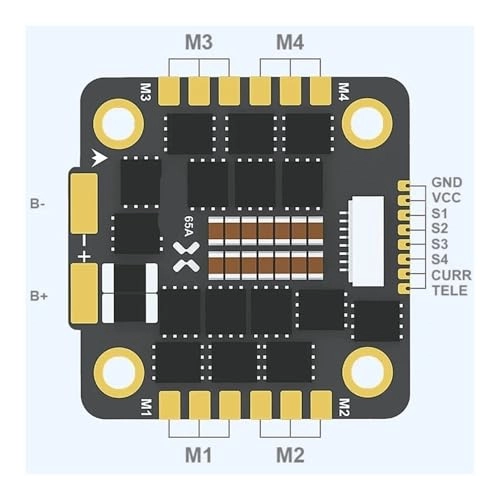 B32 ESC - BEC Adjustable 5V/3A+12V/2A Suitable for RC Airplanes